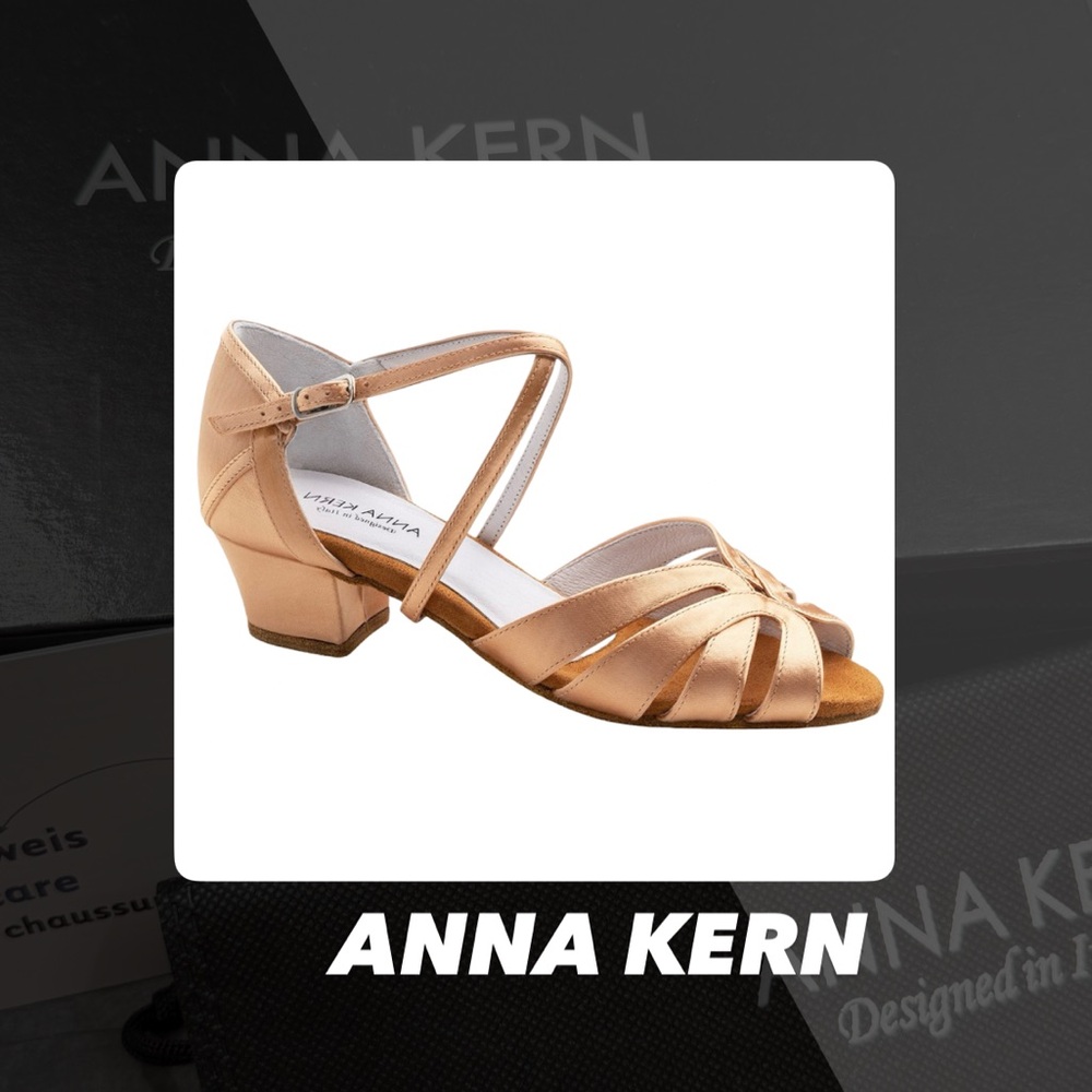 NIB Anna Kern Monique Latin Shoes UK 6.5 (US size 9)